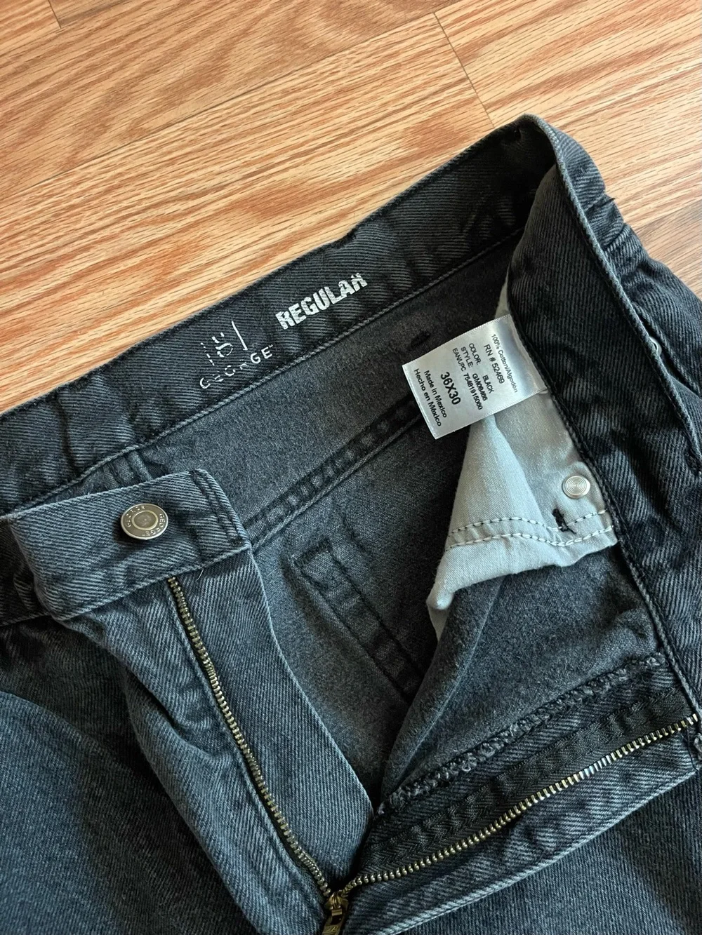 George Regular Fit Jeans 36×30